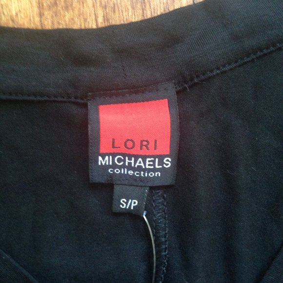 Lori Michaels - Black Beach Dress Cover-Up - Picture 4 of 11